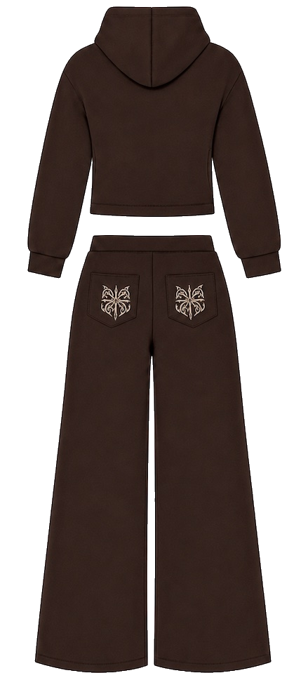 Cocoa Butterfly Set Back